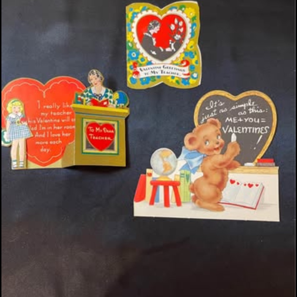 Three Valentines 3”-6” E - Picture 1 of 8